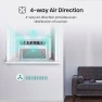 Превью 14,000 BTU Smart Window Air Conditioner — Smart Fan, Hisense