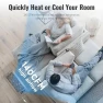 Превью Register Booster Fan for 4" x 12" Holes — Smart Fan, SANYCASA