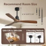 Превью Smart Ceiling Fan no Lights — Smart Fan, Sofucor