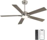 Превью Smart Ceiling Fan with Lights and 3 Downrods — Smart Fan, WINGBO