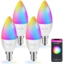 Превью Smart LED Light Bulb, 5W E12 Candelabra Base — Smart Light Bulb, Avatar Controls