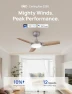 Превью Smart Ceiling Fan with Lights — Smart Fan, Dreo