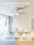 Превью Smart Ceiling Fan with Lights — Smart Fan, Dreo