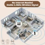 Превью Wireless Doorbell Camera with Monitor — Video Doorbell, KEPEAK