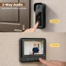 Превью Wireless Doorbell Camera with Monitor — Video Doorbell, KEPEAK