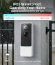 Превью 2K HD Wireless Video Doorbell Camera — Video Doorbell, Andyssey