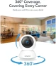 Превью 2K WiFi Indoor Camera with 360° Motion Detection — Security Camera, GNCC