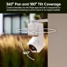 Превью 4K Smart Security Camera, AI Indoor/Outdoor, Color Night Vision, 360° Pan/Tilt — Security Camera, Wyze