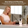 Превью 4K Smart Security Camera, AI Indoor/Outdoor, Color Night Vision, 360° Pan/Tilt — Security Camera, Wyze