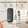 Превью 5 in 1 Smart Lock with Camera & Doorbell — Smart Lock, JAIOTlink