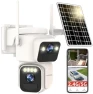 Превью Dual Lens Solar Security Camera 2-Pack — Security Camera, Luovisee