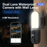Превью Dual Lens Waterproof Wall Light Camera — Security Camera, EVERSECU