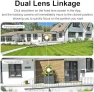 Превью Dual Lens Waterproof Wall Light Camera — Security Camera, EVERSECU