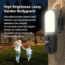 Превью Dual Lens Waterproof Wall Light Camera — Security Camera, EVERSECU