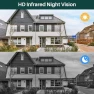 Превью HD Video Doorbell Wireless, 2.4Ghz WiFi Doorbell Camera Indoor Chime, Two-Way Audio, IP66 Weather Resistance, IR Night... — Video Doorbell, Visit the SonoxJunan Store
