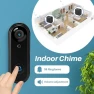 Превью HD Video Doorbell Wireless, 2.4Ghz WiFi Doorbell Camera Indoor Chime, Two-Way Audio, IP66 Weather Resistance, IR Night... — Video Doorbell, Visit the SonoxJunan Store