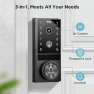 Превью Security Video Smart Lock, 3-in-1 2K Camera, Doorbell & Fingerprint Keyless Entry Door Lock — Smart Lock, TCL