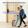 Превью Smart Lock with Camera, 3D Face Recognition Palm Vein Fingerprint Keypad Access, Video Doorbell, WiFi Electronic Handle — Smart Lock, Jacchozhi