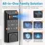 Превью Smart Lock with Palm Vein, Facial Recognition & Fingerprint Keyless Entry — Smart Lock, MYPIN
