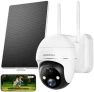 Превью Solar Security Cameras Wireless Outdoor, 360° View, Solar Powered — Security Camera, ZUMIMALL