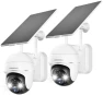 Превью Solar Security Cameras Wireless Outdoor, 360° View, Solar Powered — Security Camera, ZUMIMALL