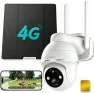 Превью Solar Security Cameras Wireless Outdoor, 360° View, Solar Powered — Security Camera, ZUMIMALL