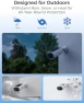 Превью Solar Security Cameras Wireless Outdoor, 4MP, 64GB Local Storage, 2-Cam Kit — Security Camera, Obligz