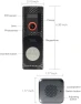 Превью Wireless PTZ Doorbell Camera with Chime — Video Doorbell, Assemer