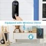 Превью Wireless Video Doorbell Camera with Chime — Video Doorbell, Taishixing