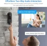 Превью Wireless Video Doorbell Camera with Indoor Receiver — Video Doorbell, MeshSear
