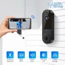 Превью Wireless Video Doorbell Camera with Indoor Receiver — Video Doorbell, MeshSear