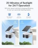 Превью X1 Pro Dual-Tracking Solar Security Camera Outdoor Wireless — Security Camera, Baseus