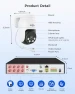 Превью 4K PTZ Wired Security Camera System with 8 Cameras and DVR — Security Camera, Hiseeu