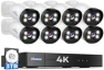 Превью 4K PTZ Wired Security Camera System with 8 Cameras and DVR — Security Camera, Hiseeu