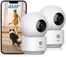 Превью 4MP Security Camera Indoor 2.5K Baby Monitor Pet Camera 360° for Home Security — Security Camera, AOSU