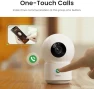 Превью 4MP Security Camera Indoor 2.5K Baby Monitor Pet Camera 360° for Home Security — Security Camera, AOSU