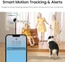 Превью 4MP Security Camera Indoor 2.5K Baby Monitor Pet Camera 360° for Home Security — Security Camera, AOSU