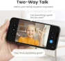 Превью 4MP Security Camera Indoor 2.5K Baby Monitor Pet Camera 360° for Home Security — Security Camera, AOSU