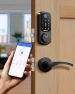 Превью B200 Fingerprint Smart Lock with 2 Lever Handles — Smart Lock, DESLOC