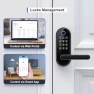 Превью Bluetooth Fingerprint Smart Lock with Handle & Keypad — Smart Lock, samtechT