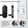 Превью Bluetooth Fingerprint Smart Lock with Handle & Keypad — Smart Lock, samtechT