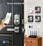 Превью Built-in Wi-Fi Fingerprint Smart Lock with Lever Handle Set — Smart Lock, Veise