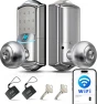 Превью Built-in Wi-Fi Smart Lock with Knob — Smart Lock, Veise