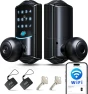 Превью Built-in Wi-Fi Smart Lock with Knob — Smart Lock, Veise