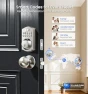 Превью Built-in WiFi Fingerprint Smart Lock with 2 Knobs — Smart Lock, Veise