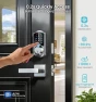 Превью Fingerprint App Control Smart Lock with Heavy-Duty Zinc Alloy Handles — Smart Lock, Veise