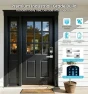 Превью Fingerprint App Control Smart Lock with Heavy-Duty Zinc Alloy Handles — Smart Lock, Veise