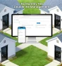 Превью Fingerprint App Control Smart Lock with Heavy-Duty Zinc Alloy Handles — Smart Lock, Veise