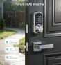 Превью Fingerprint App Control Smart Lock with Heavy-Duty Zinc Alloy Handles — Smart Lock, Veise