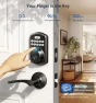 Превью Fingerprint Door Lock with Lever Handles — Smart Lock, Veise